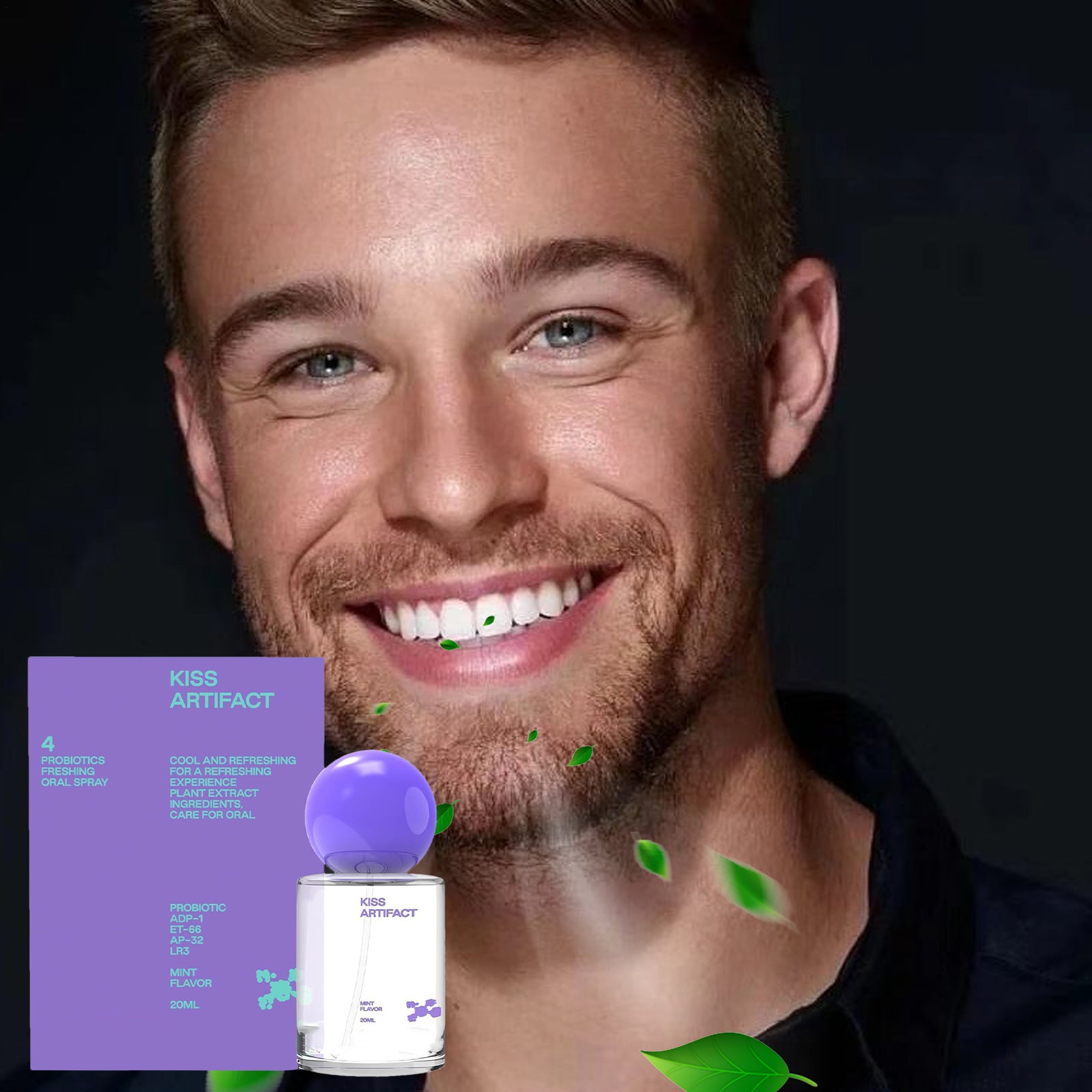 CEELIKE Probiotic Oral Spray for Long-Lasting Freshness, Alcohol-Free Oral Spray