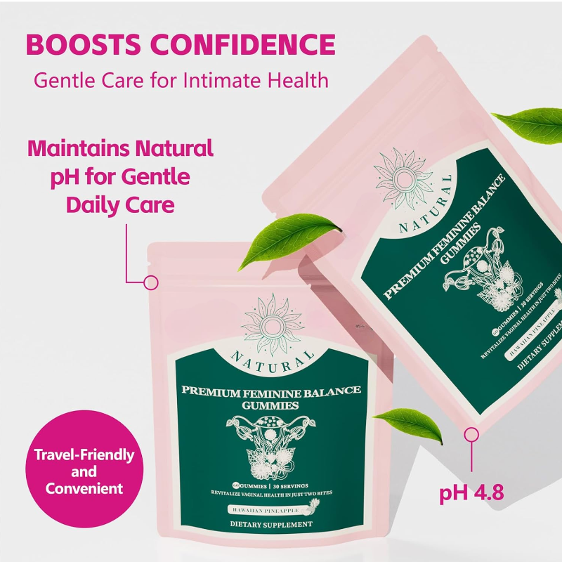 Premium Feminine Balance Gummies for Women's