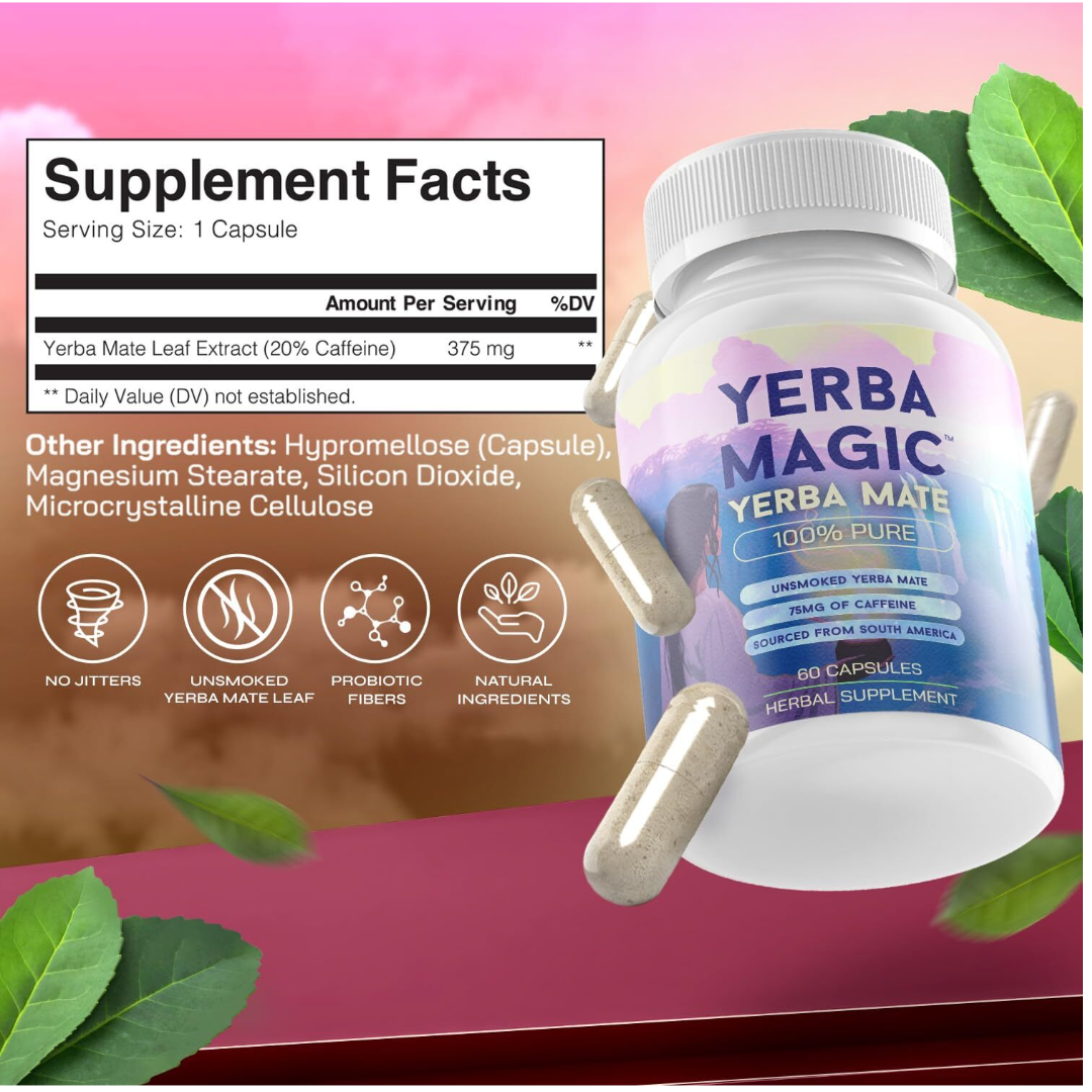 Yerba Magic- Yerba Mate Capsules