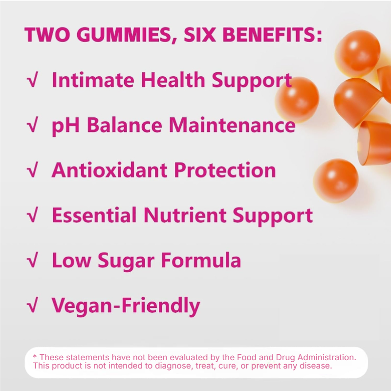 Premium Feminine Balance Gummies for Women's