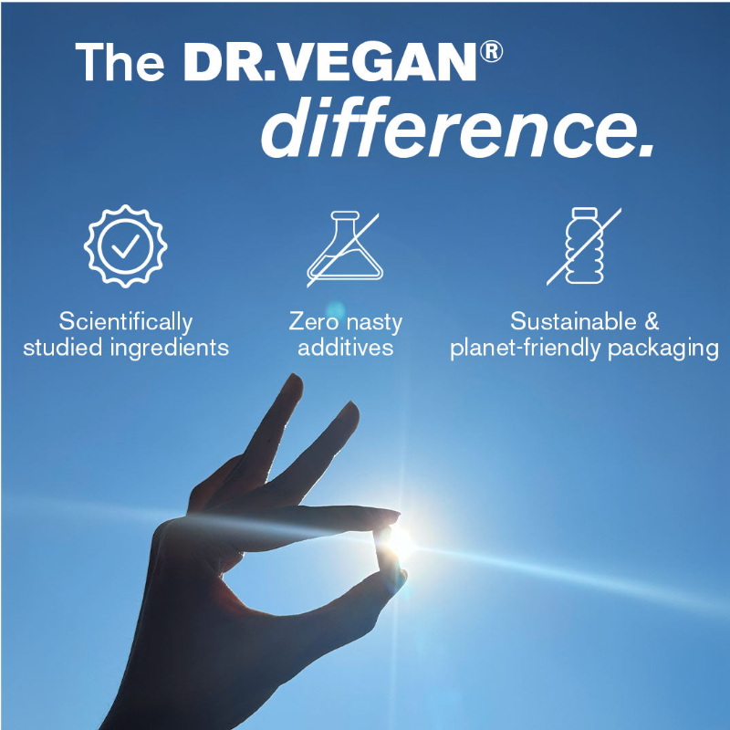 DR.VEGAN® Stay Calm Supplement – Anxiety & Mood Relief