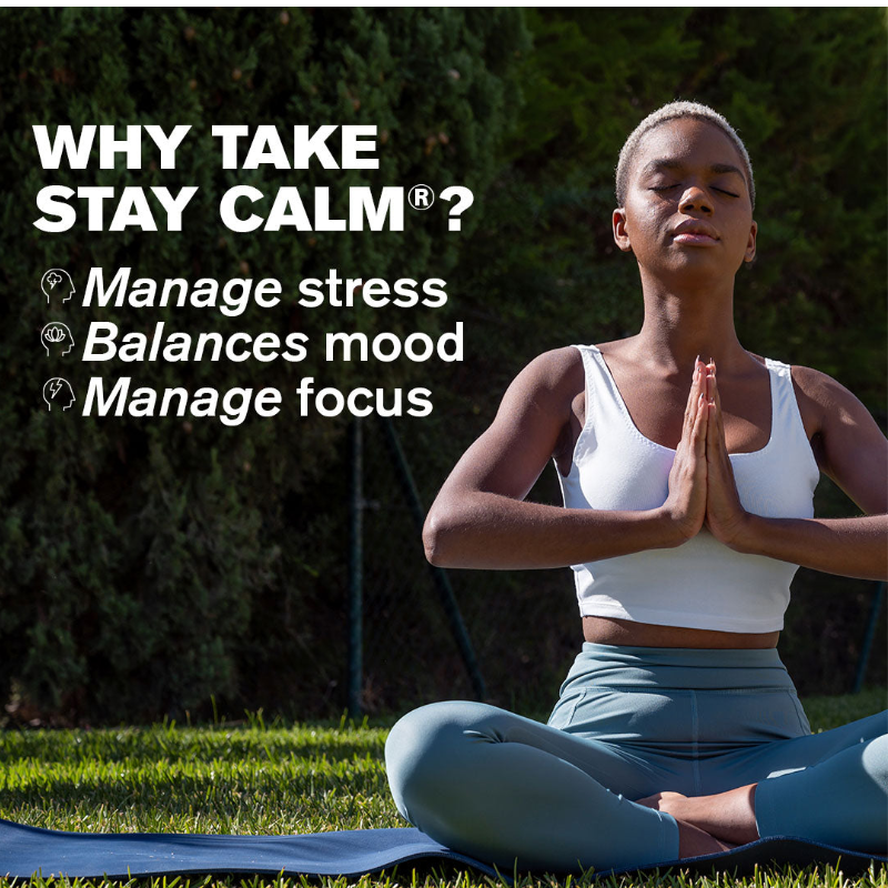 DR.VEGAN® Stay Calm Supplement – Anxiety & Mood Relief